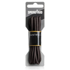 Springyard Skolisser Round Wax Dark Brown