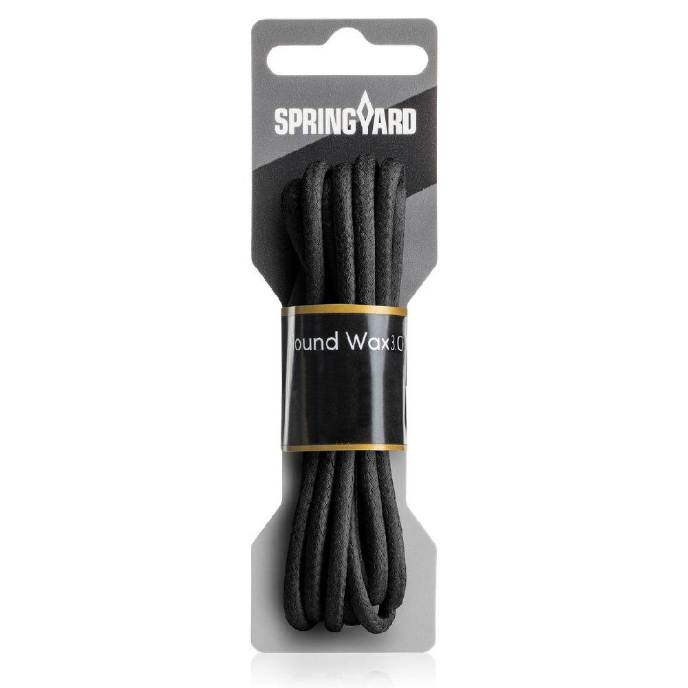 Springyard Skolisser Round Wax Black