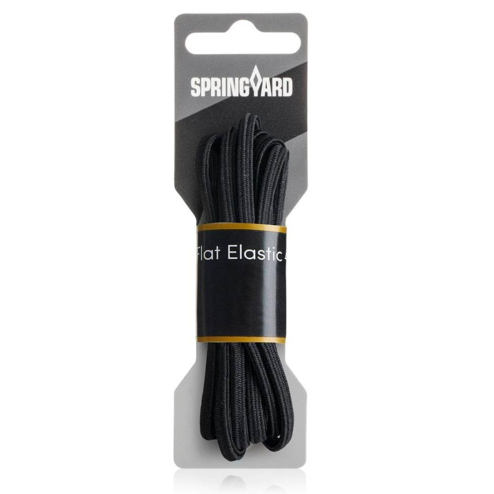 Springyard Skolisser Flat Elastic Black