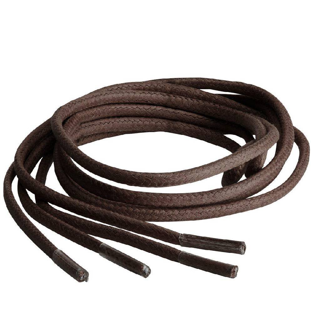 Springyard Skolisser Round Wax Dark Brown