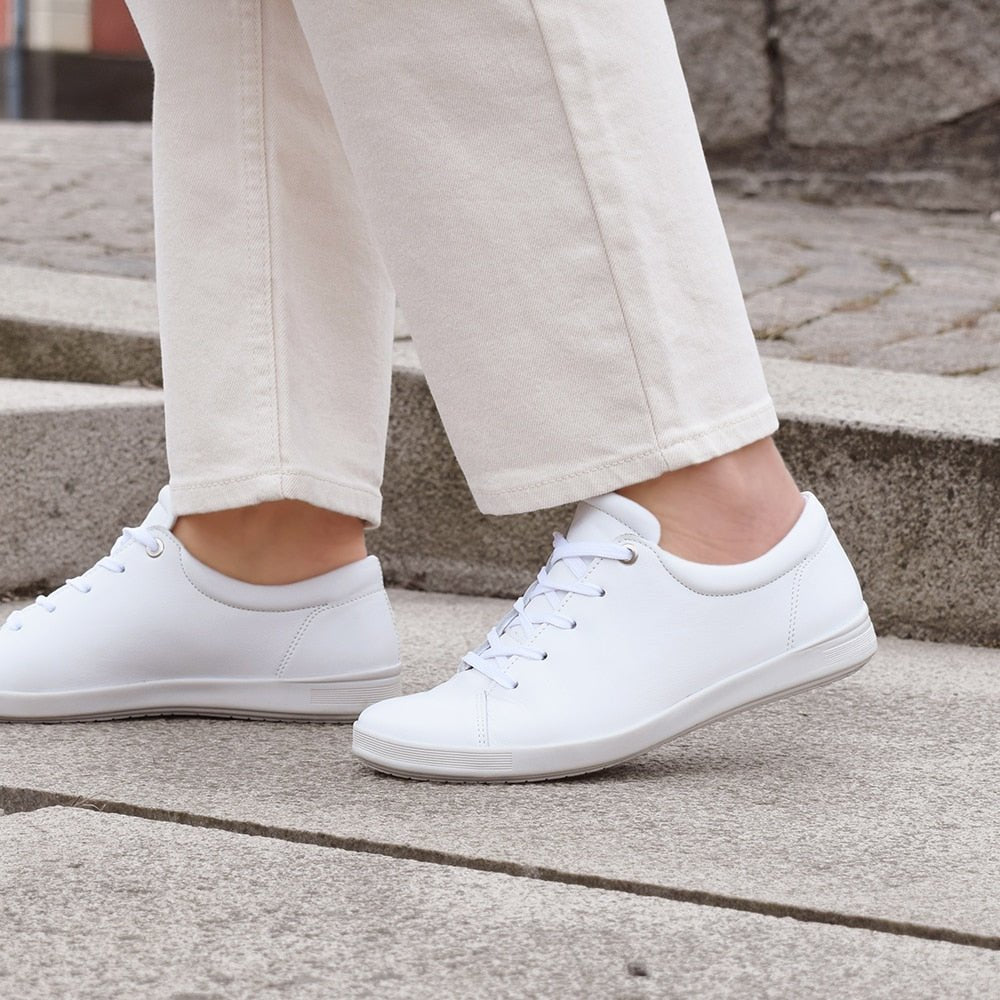 Minfot Aveny Sneaker Dame Skinn Hvit