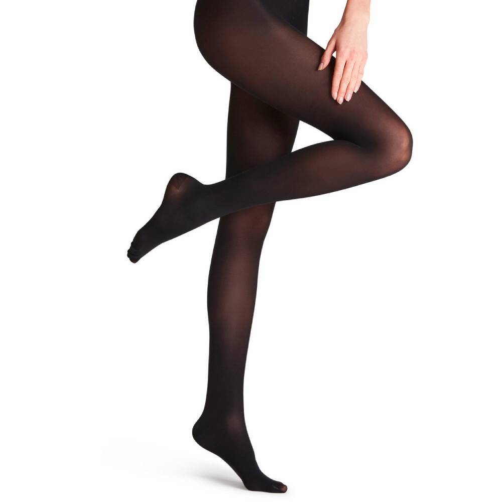 Falke Støttestrømpebukser Hvitalize Tights 40 DEN Svart