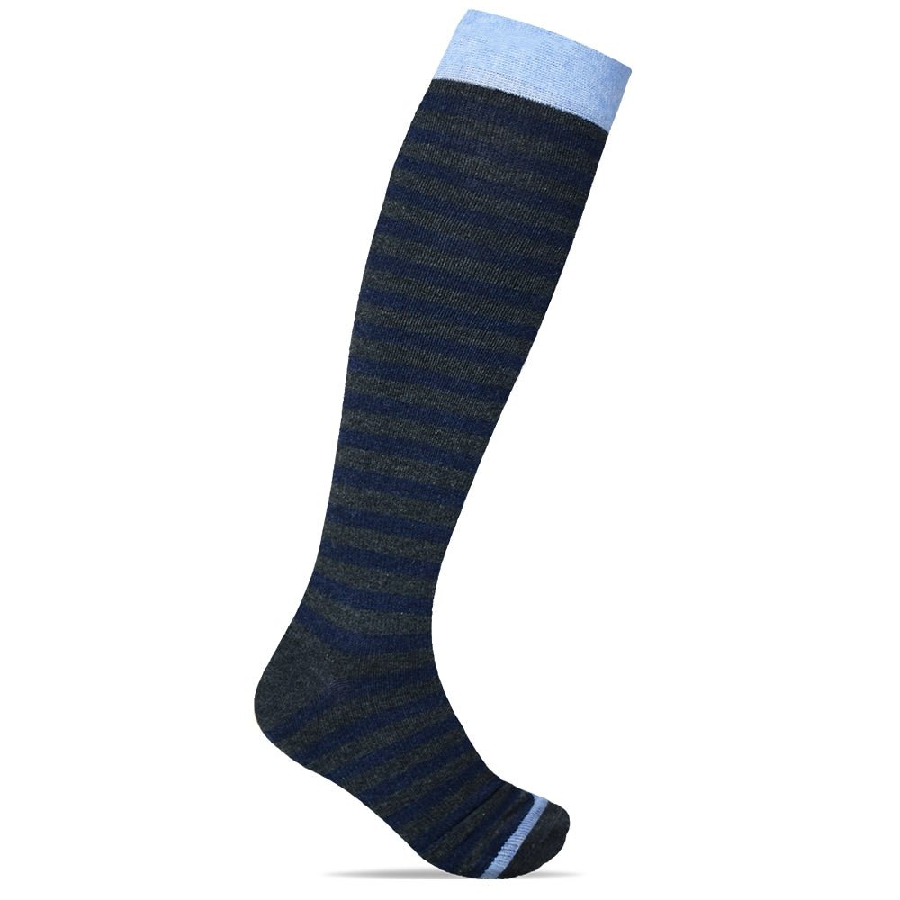 Minfot Støttestrømper Bomull Eco Line Grey 1-pk