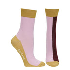 SupCare Ankelstøttestrømper Bambus Pink Red 1-pk