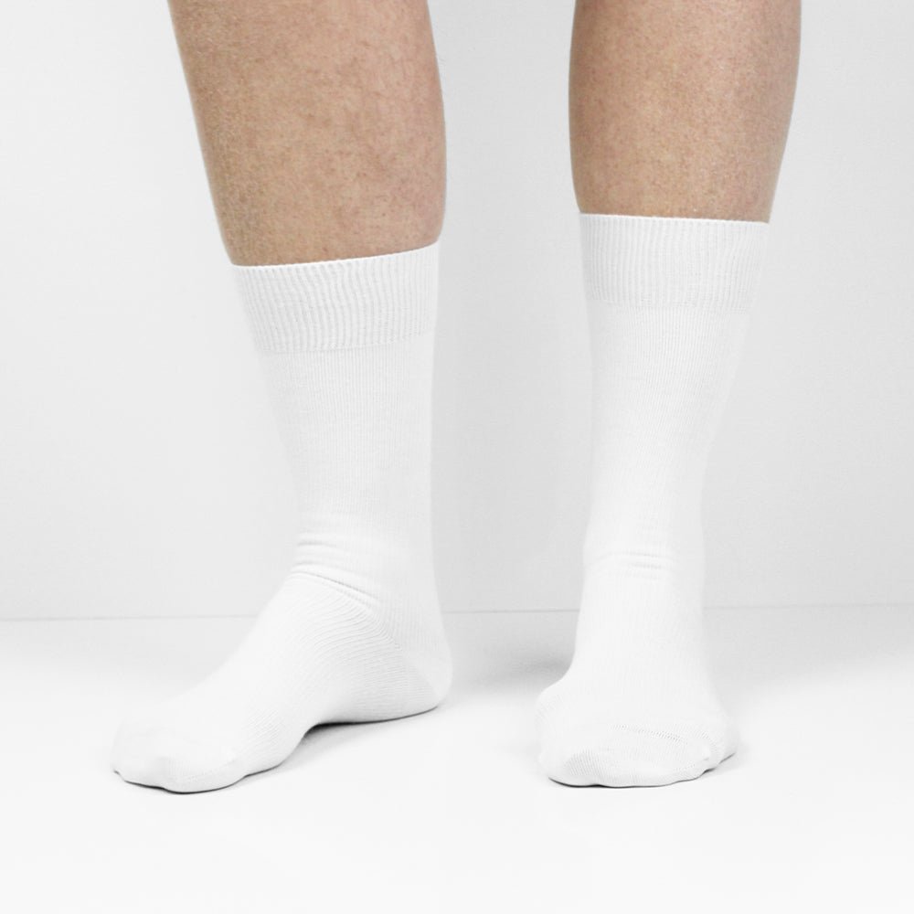 Produktbild 3 - stodstrumpor-ankelhojd-kompressionsklass-1-for-svullna-fotter-vita