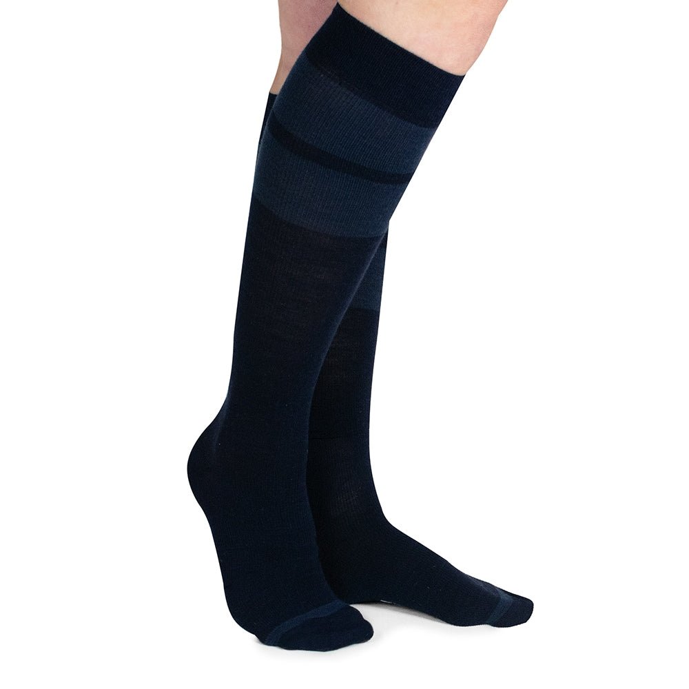 Produktbild 3 - Minfot Støttestrømper Merinoull Midnight 3-pk