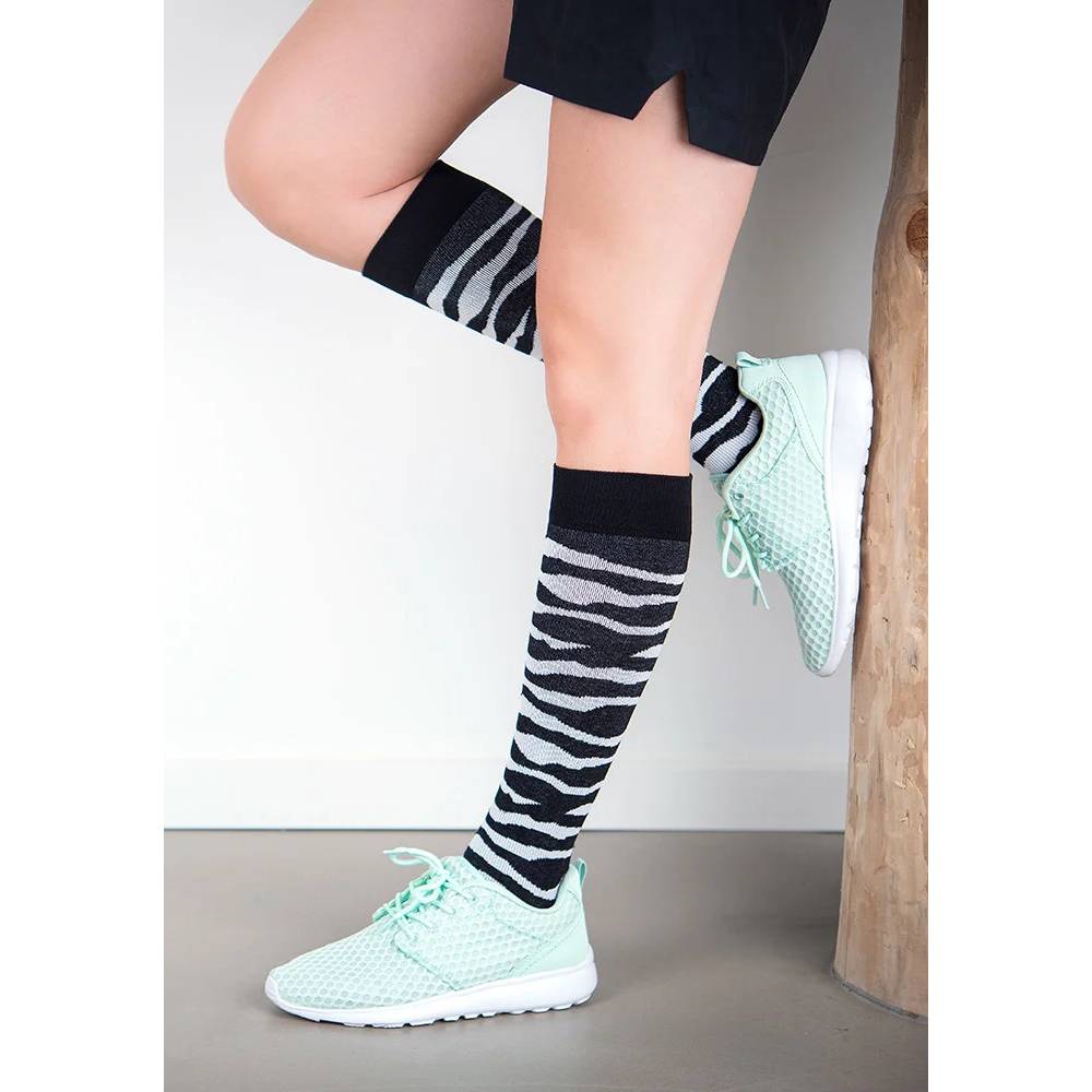 SupCare Støttestrømper Bomull Zebra