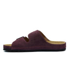 Minfot Sandaler Voss Semsket skinn Burgunder