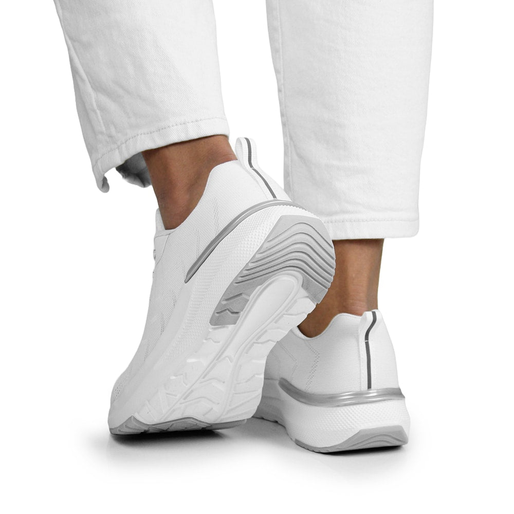 Minfot Sneaker Move Dame Mesh Hvit