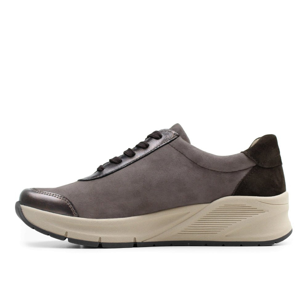 Produktbild 4 - Minfot Vei Sneaker Stretch Nubuck Taupe Oxid