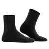Falke Bedsock Strømper Dame Svart 1-pk