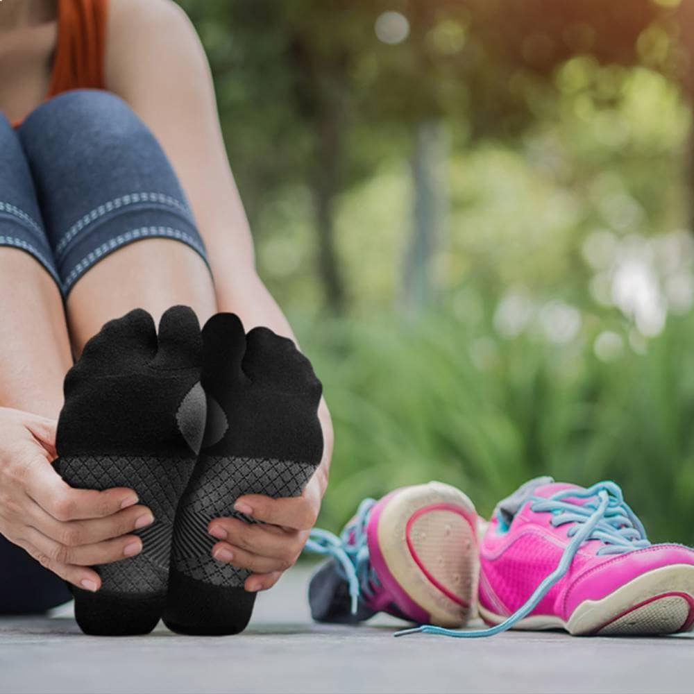 Produktbild 2 - OS1st BR4 Bunion Relief Socks Svart