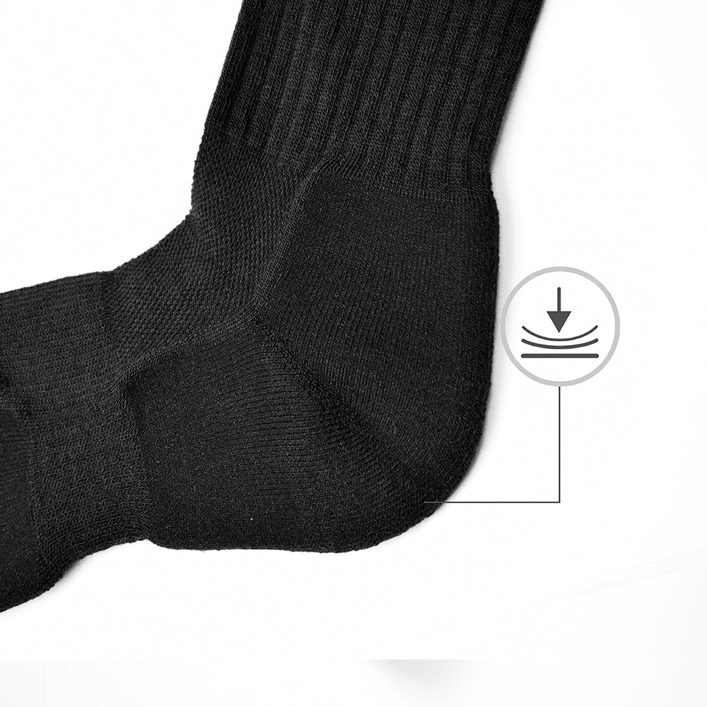 Minfot Strømper Merinoull All Day Turstrømper Svart 3-pk