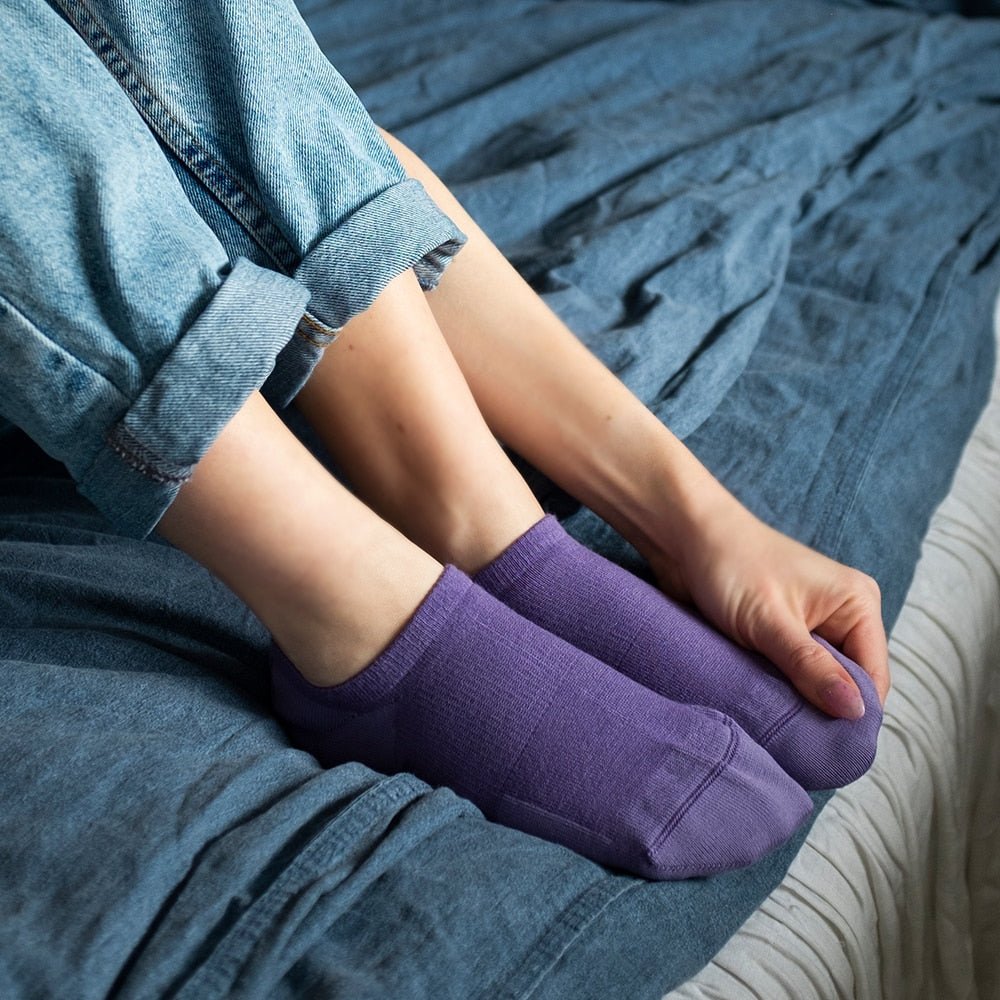 Minfot Ankelstrømper Bambus Sunset 5-pk