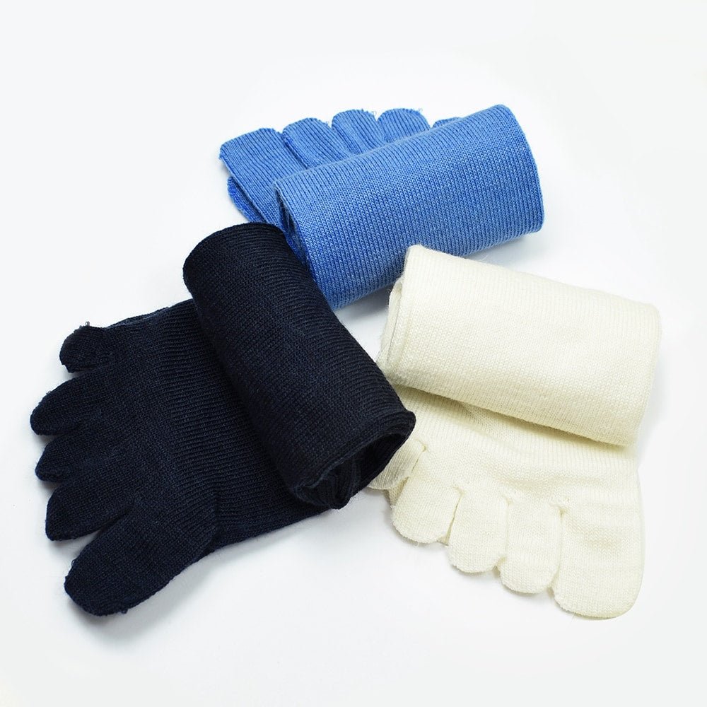 Produktbild 4 - Minfot Tåstrumpor Merinoull River Mix 3-pack