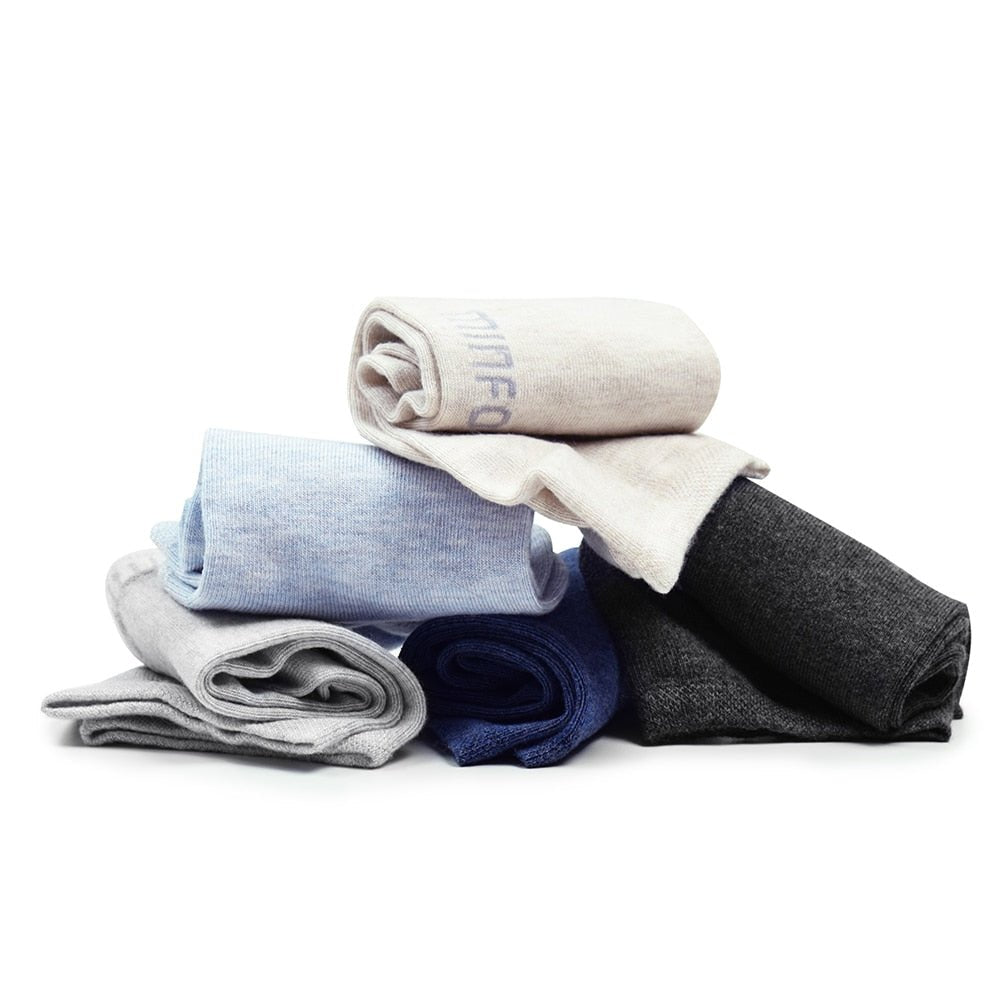 Produktbild 5 - Minfot Bambusstrømper Sneaker Sensitive Melange 5-Pack