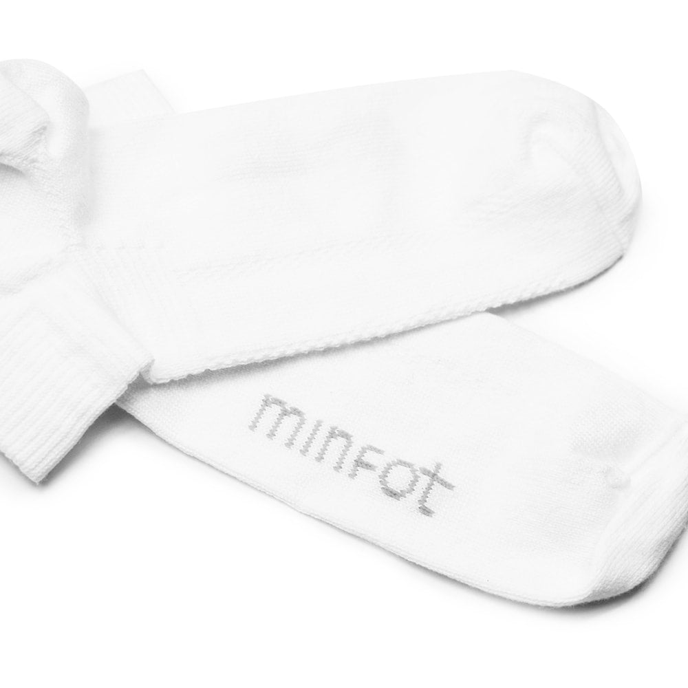 Minfot Strømper Trainer Hvit 3-pk