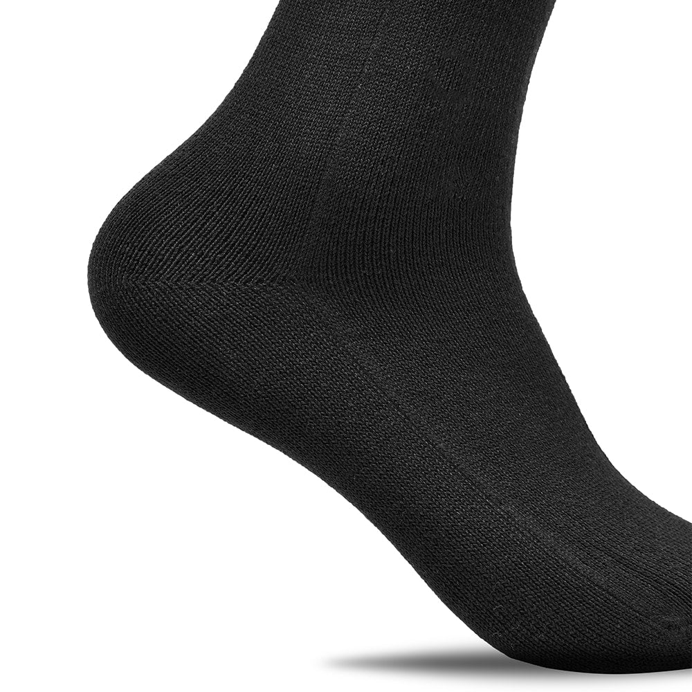 Produktbild 3 - Minfot Sømløse Strømper Bomull Svart 1-pk