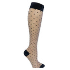 SupCare Støttestrømper Nylon Prikker Beige 1-pk