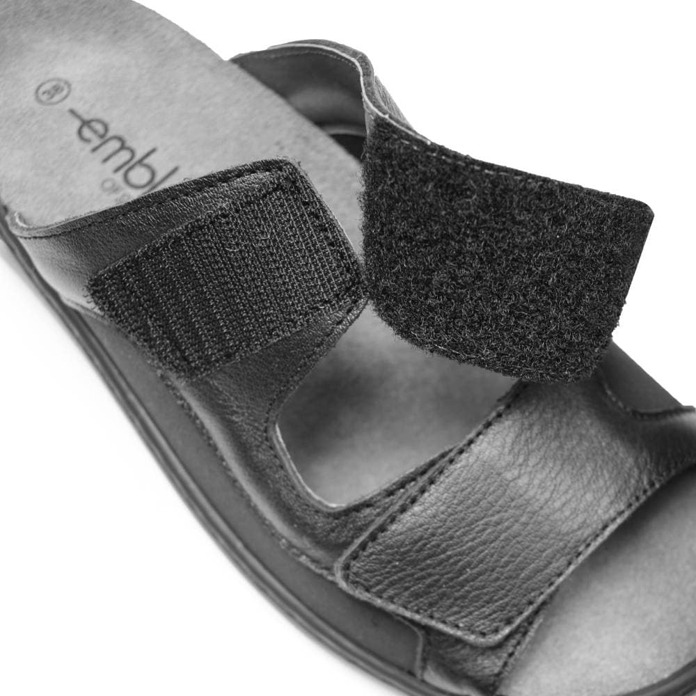 Produktbild 6 - Embla Hälsoskor Sandaler Viola Ergoflex Elastisk Svart