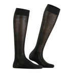 Falke Sensitive London Knestrømper Dame Bomull Svart 1-pk