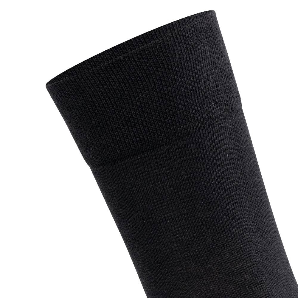 Falke Sensitive London Sokker Bomull Dame Svart 1-pk