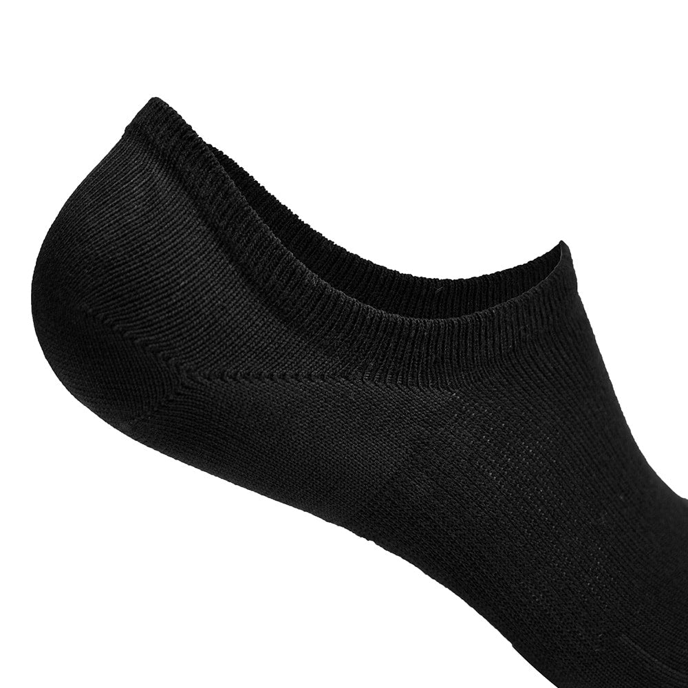 Minfot Ankelstrømper Bambus Svart 5-pk