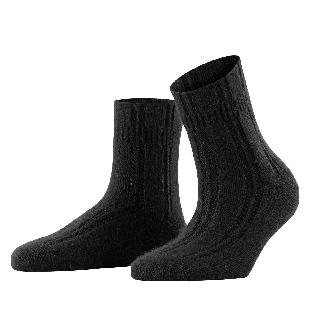 Falke Bedsock Strømper Dame Svart 1-pk