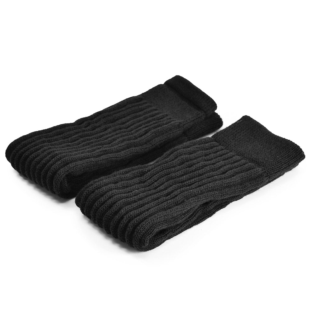 Minfot Benvarmere Ullmix Svart 1-pk