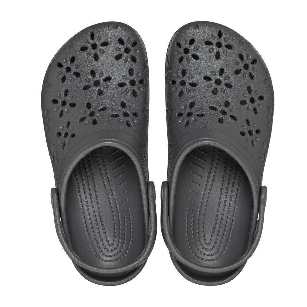 Produktbild 2 - Crocs Classic Clog Floral Cut Out Black Sand