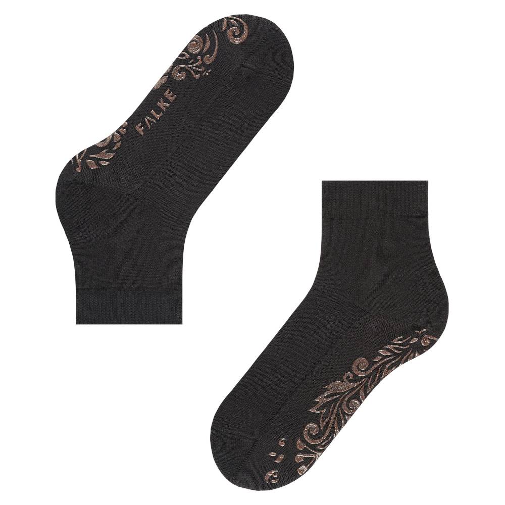 Falke Light Cuddle Pads Antisklisokker Dame Svart