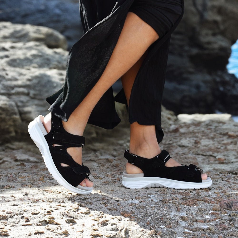 Minfot Sunny Sandaler Dame Svart