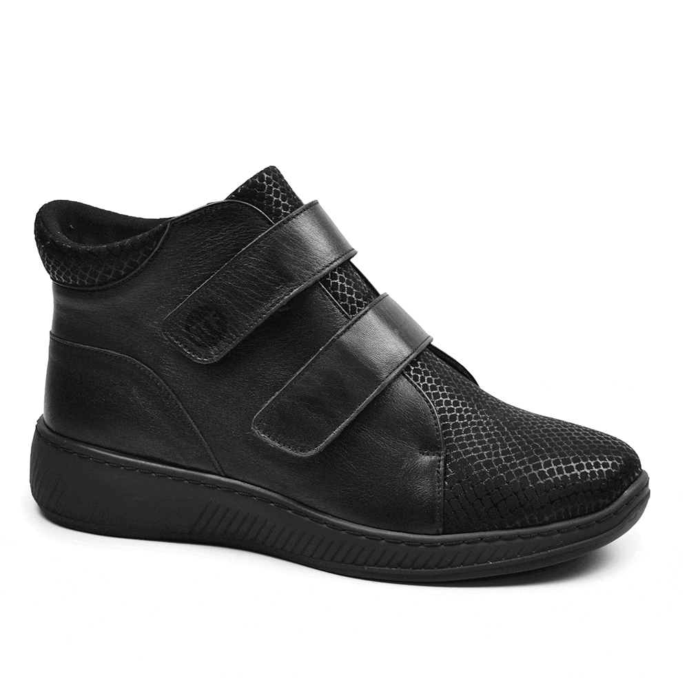 Minfot Hedda Specialsko Stretch Støvel Svart Onyx