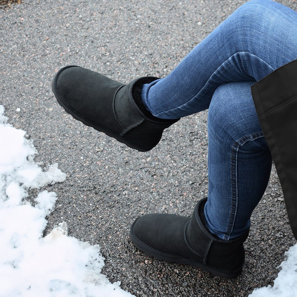Produktbild 2 - Boots Fårskinn Classic Black Rugged Gear
