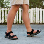 Minfot Sandal Herre Karlshamn Svart