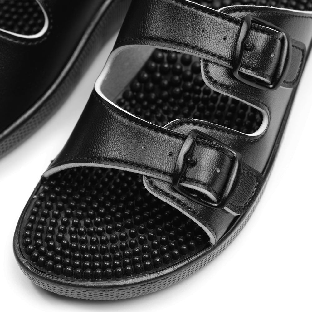 Minfot Massasje Sandaler Dame Svart