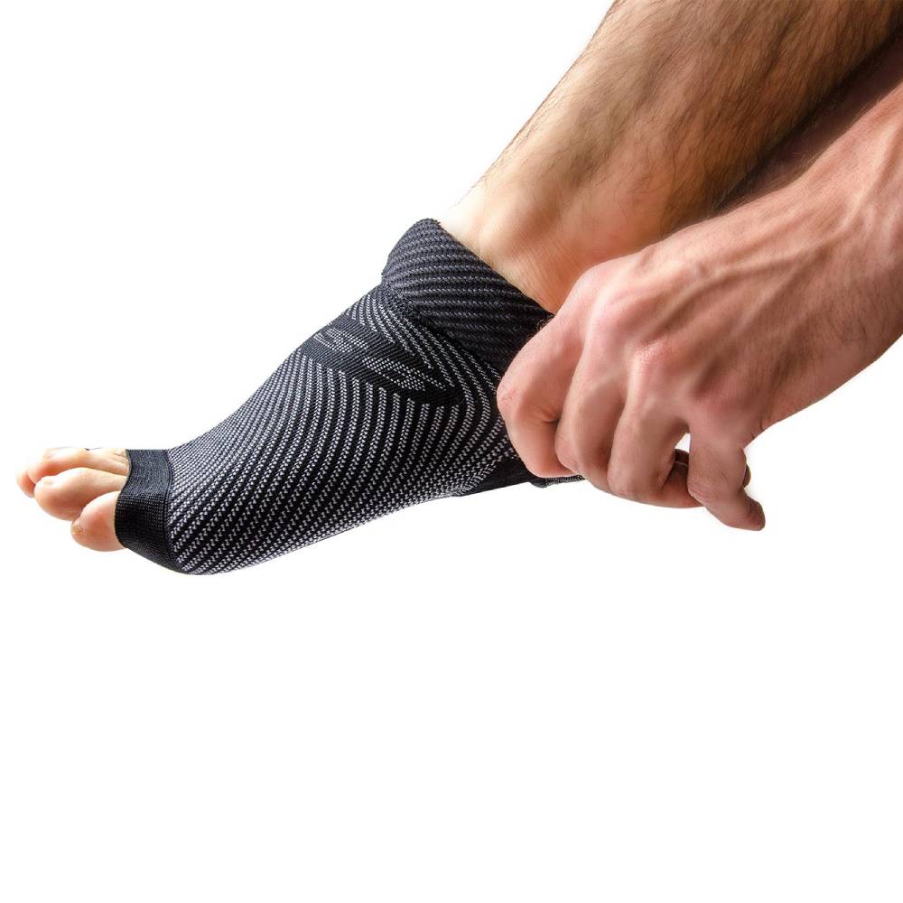 OS1st FS6 Kompresjonsstrømper Hælspore Svart