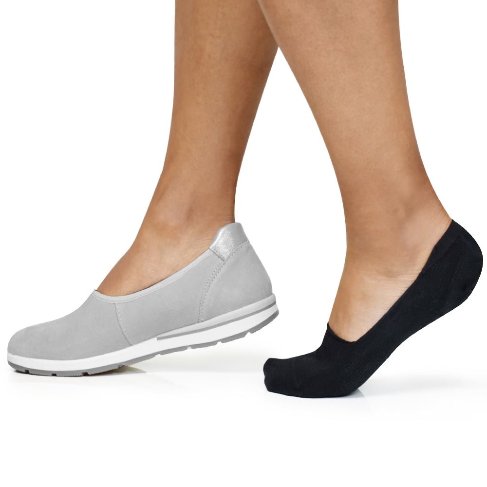 Produktbild 3 - Minfot Ballerinastrumpor Bomull Svart 5-pack