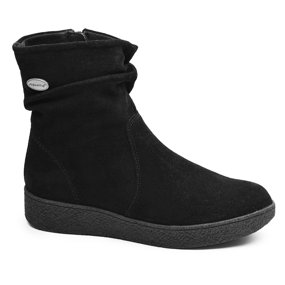 Minfot Marina Boots med Dragkedja Aquastop-TEX Svart