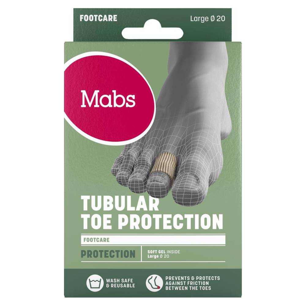 Mabs Tåbeskyttelse Tubformat Tubular Toe Protection