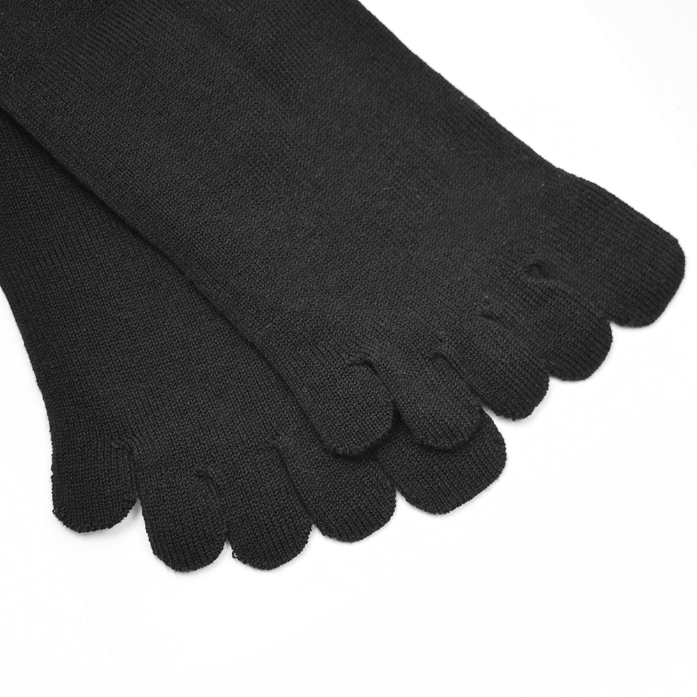 Produktbild 3 - Minfot Tåstrumpor Bomull Svart Mix 3-pack