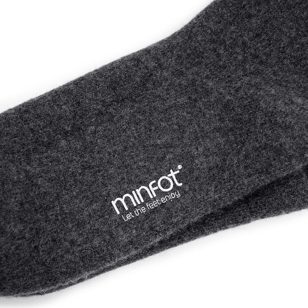 Produktbild 3 - Minfot Sensitive Raggsockor Grå 1-pack