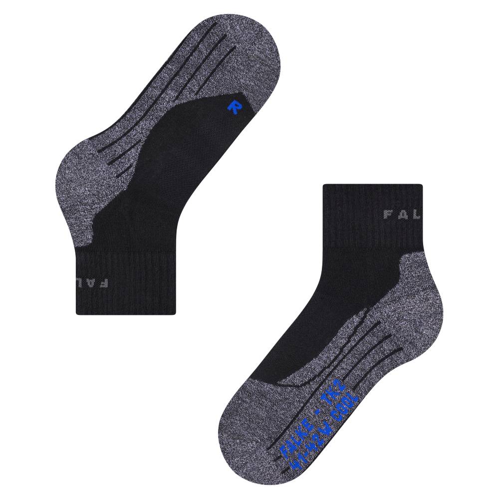 Produktbild 7 - Falke TK2 Short Cool Men Socks Black Mix