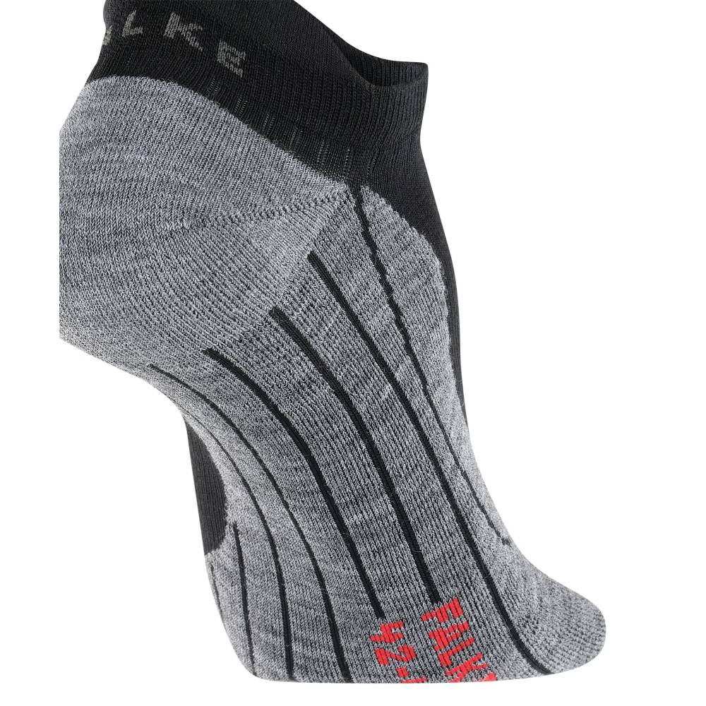 Falke TK5 Invisible Men No Show Socks Black Mix