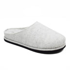 Minfot Tøfler Slip-on Viken Ull Lysegrå