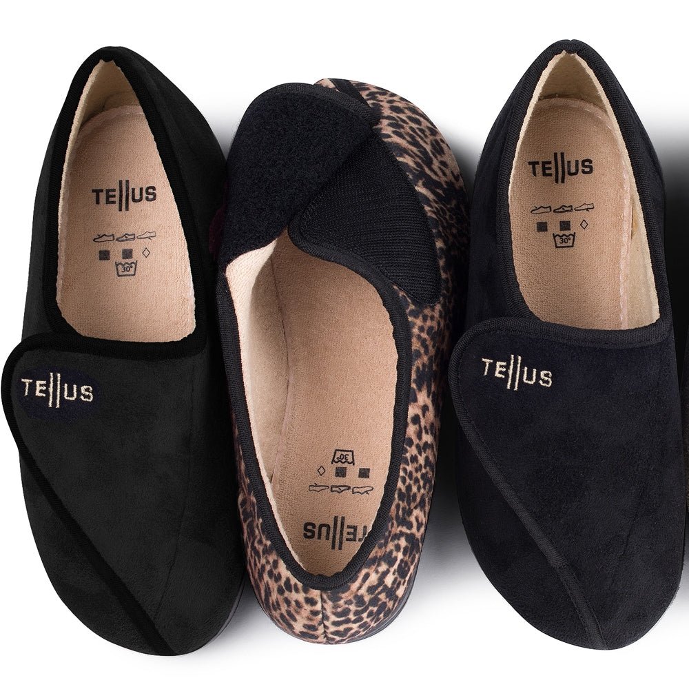 Produktbild 2 - Tellus Care Orion Toffel Leopard Specialsko