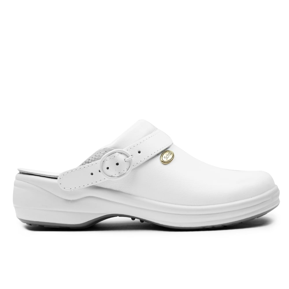 Scholl Tøffel New Bonus Unisex Hvit