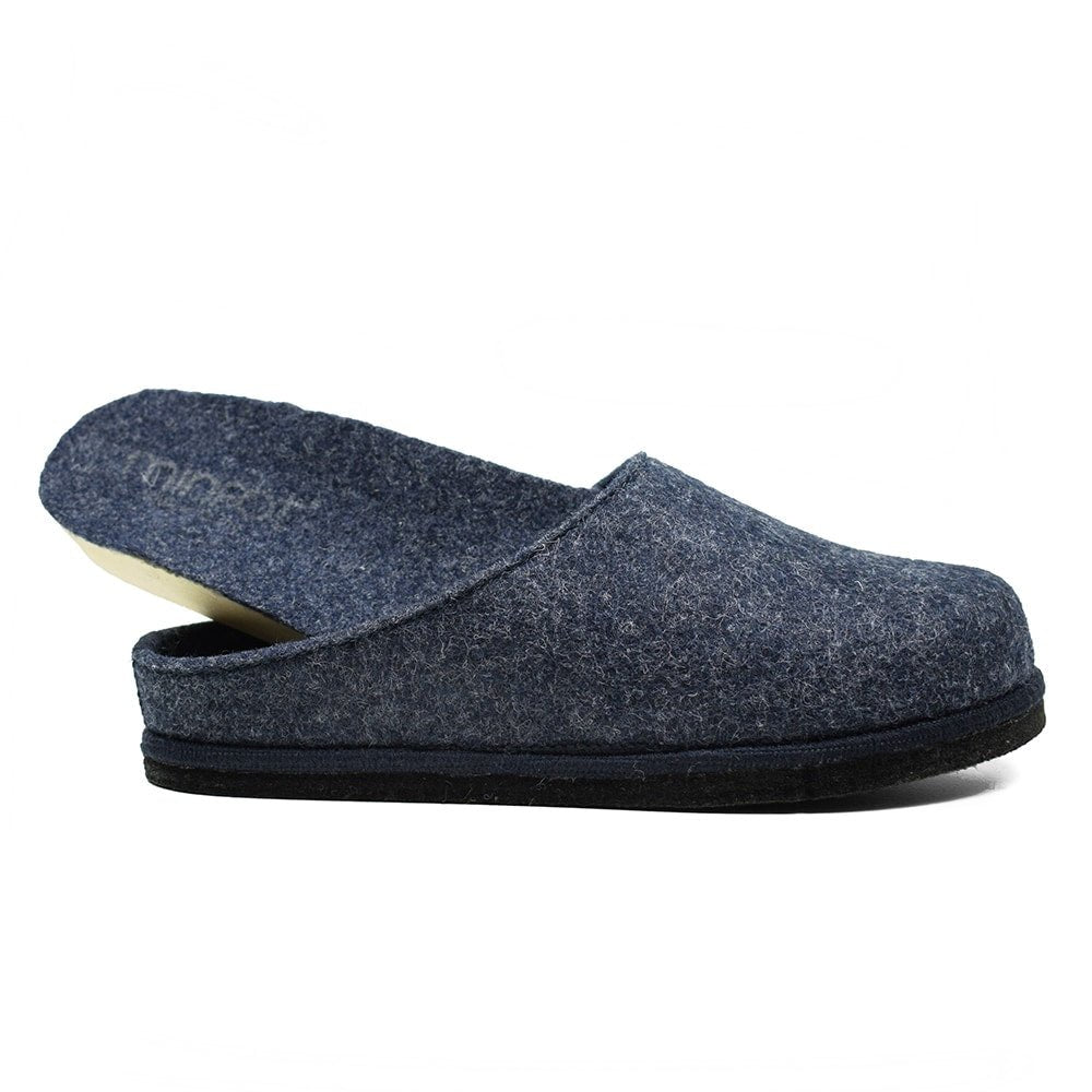 Minfot Tøfler Slip-on Viken Ull Navy