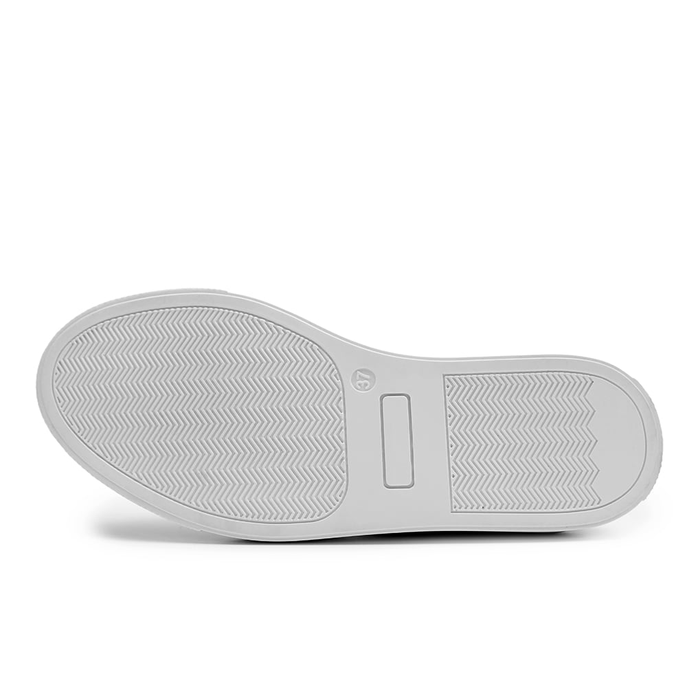 Minfot Comfort Sneakers Dame Skinn Hvit