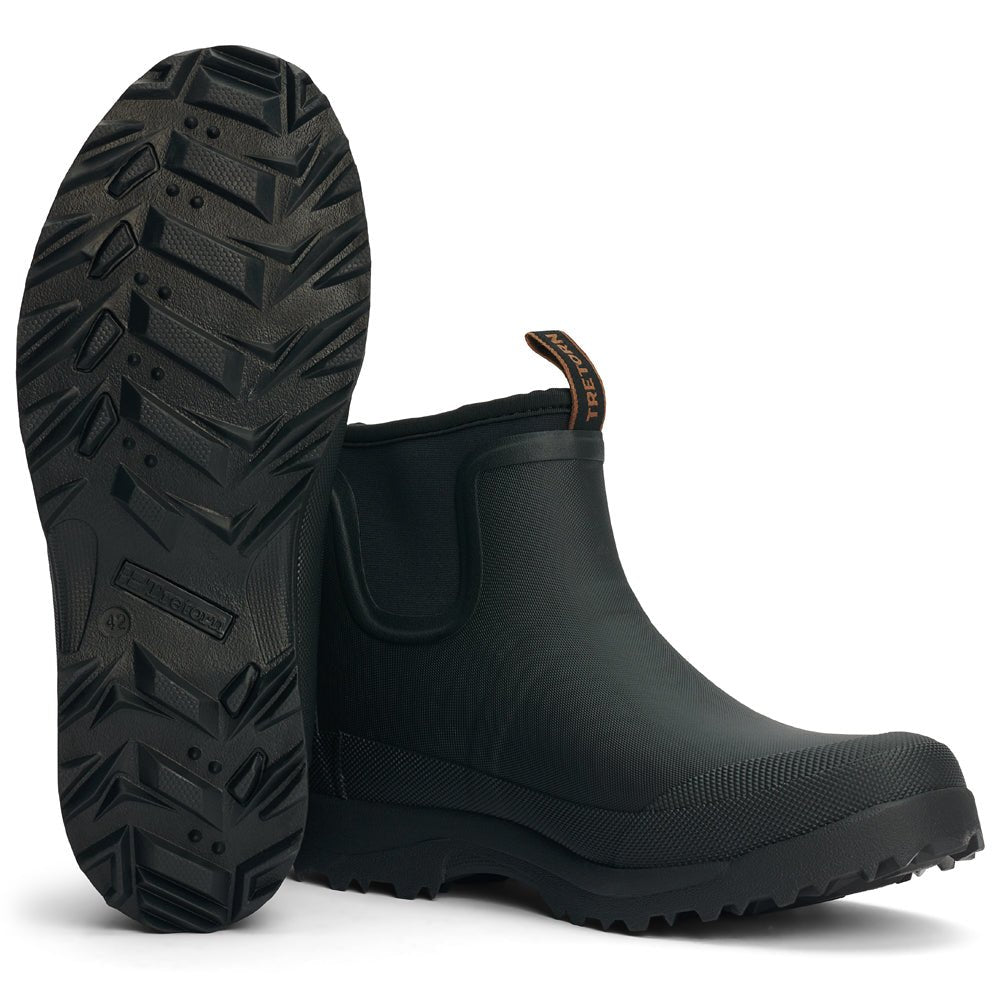Tretorn Gummistøvler Terräng Low Neo Winter Jet Black